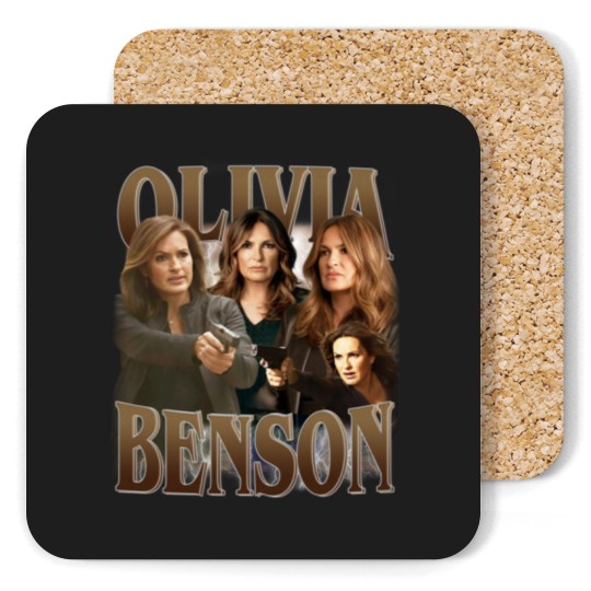 Discover Olivia Benson Law and Order Coasters, Retro Olivia Benson Coasters