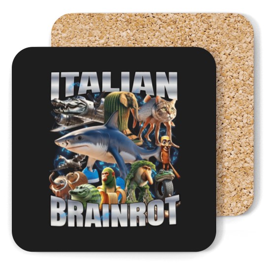 Discover Italian Brain Tralalero Tralala - Tralalero Tralala - Coasters