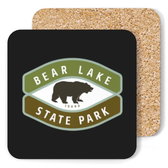 Discover Bear Lake State Park Idaho Roaming Bear ID Vacatio Coasters