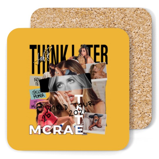 Discover Tate Mcrae Coasters, Think Later World Tour 2024