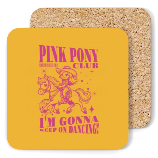 Discover Pink Pony Club Kid Coasters, Chappell Roan Youth Coasters, Midwest Princess Tour