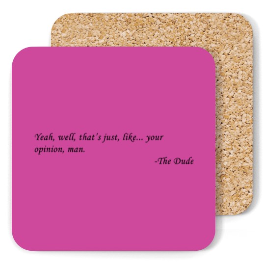 Discover The Dude  4 Coasters