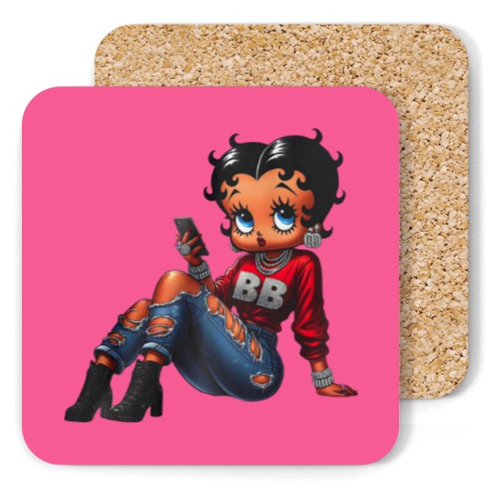 Discover Betty Boop Streetwear Coasters