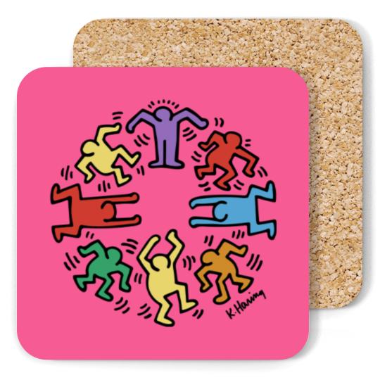 Discover New Vintage Keith Haring Coasters Size USA