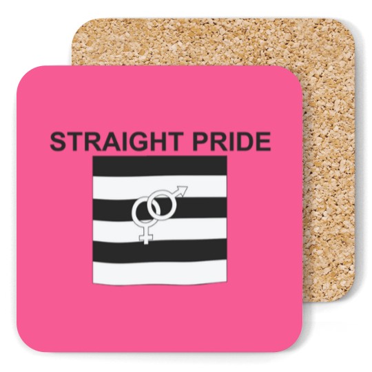 Discover Straight Pride Coasters Gender Symbols Men & Woman
