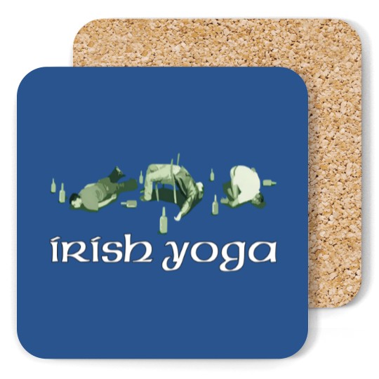 Discover Men's Irish Yoga Coasters St Patrick's Day