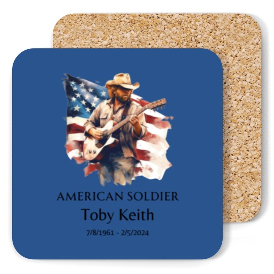 Discover Toby Keith American soldier Coasters