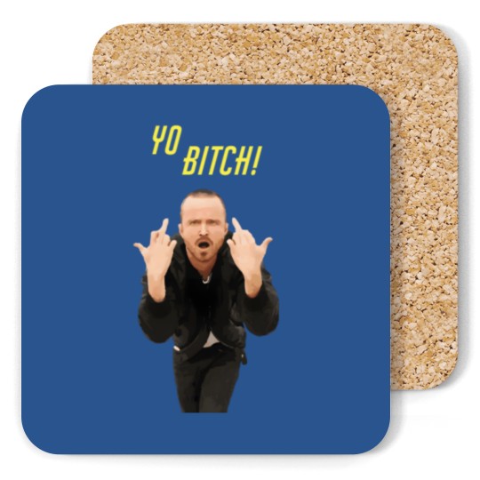 Discover Yo Bitch! - Breaking Bad Jesse Pinkman Bad Men Coasters