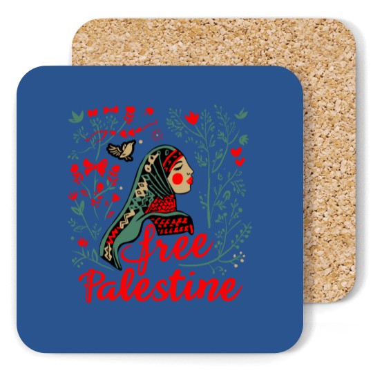 Discover Free Palestine Unisex Coasters