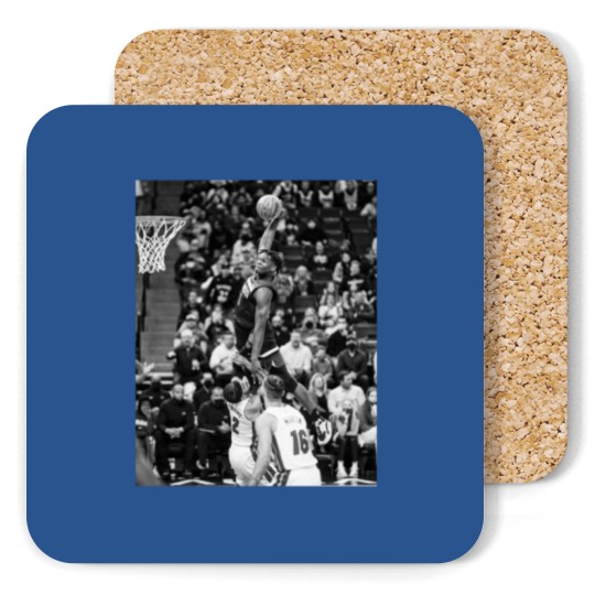 Discover Anthony Edwards - Dunk Of The Year - Black/White Classic Coasters