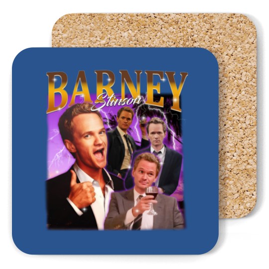 Discover Retro Barney Stinson Coasters, Barney Stinson Coasters, Vintage Barney Stinson Coasters