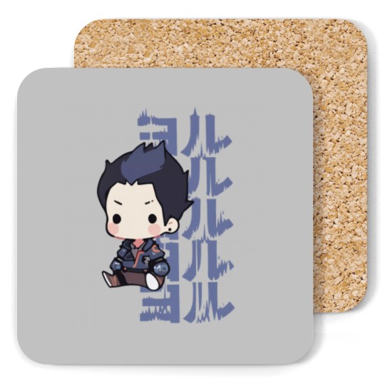 Discover Cute Chibi Agent Yoru Valorant Coasters
