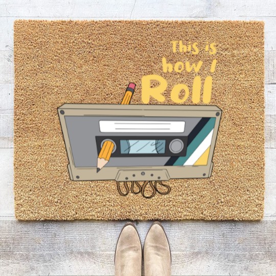 Discover Cassette Tape Classic 80s 90s - Cassette Tape - Coir Doormats
