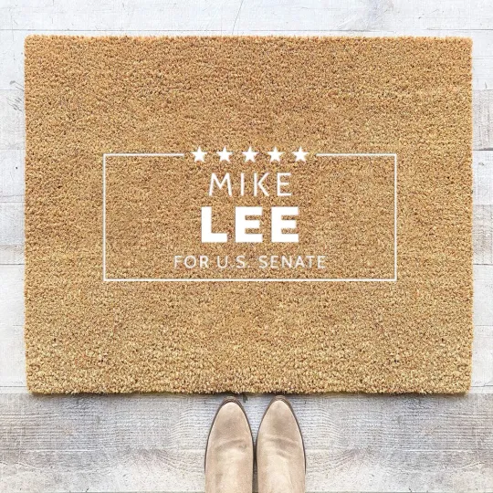 Discover Mike Lee 2022 Senate Election Utah Republican Coir Doormats