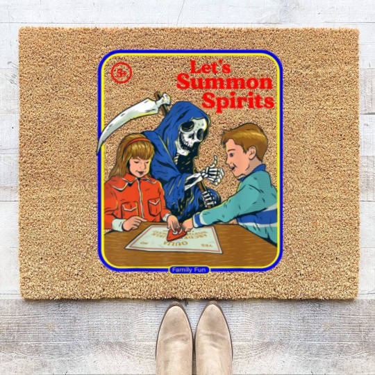 Discover Lets Summon Ghosts - Summon Ghosts - Coir Doormats