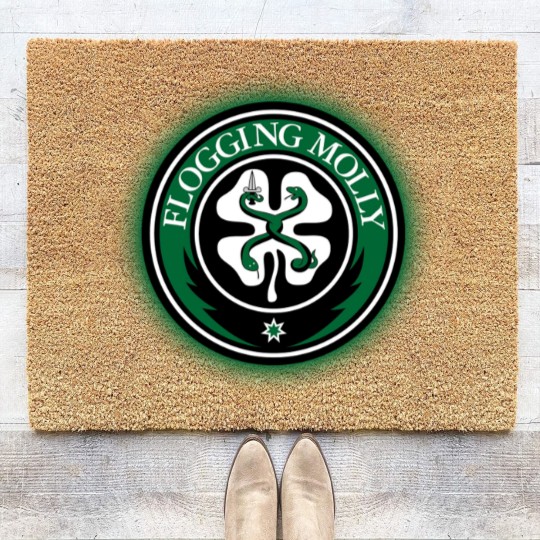 Discover Molly Celtic punk band - Flogging Molly Band - Coir Doormats