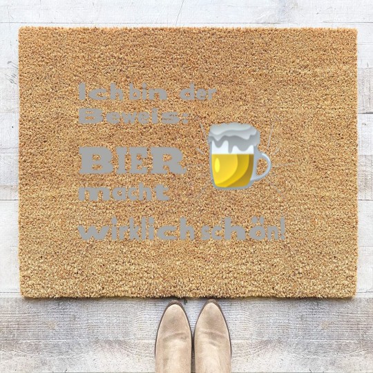 Discover Beer Quote Funny Funny brewery Coir Doormats