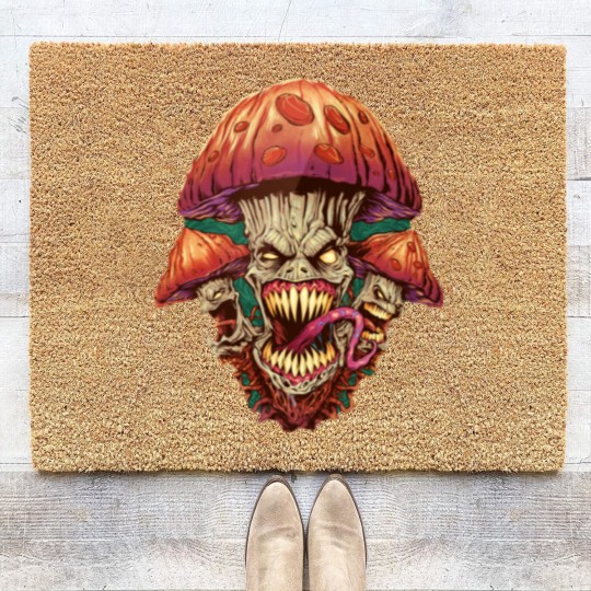Discover The 3 Evil Mushrooms Coir Doormats