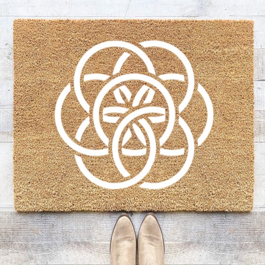 Discover The International Flag of Planet Earth Coir Doormats