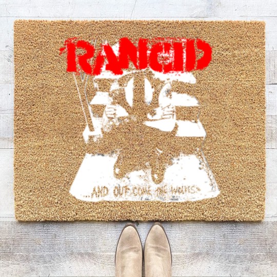 Discover Rancid And Out Come The Wolves  Merchandis Coir Doormats