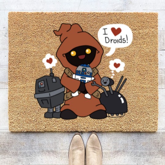 Discover Jawas Love Droids Coir Doormats