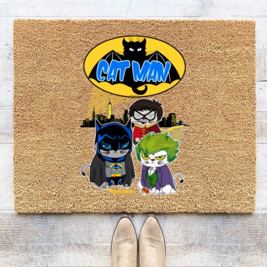 Discover Catman - Cat - Coir Doormats