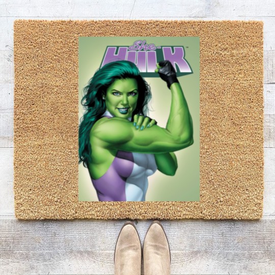 Discover She Hulk Classic Classic Coir Doormats