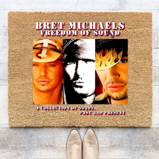 Discover BRET MICHAELS Coir Doormats