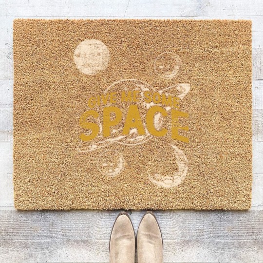 Discover Space Heavenly Bodies Coir Doormats