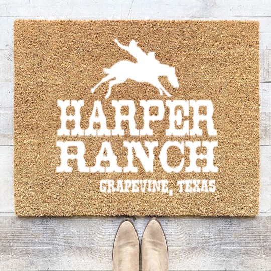 Discover Harper Ranch Coir Doormats
