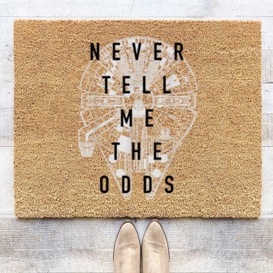 Discover PRO Falcon Never Tell Me The Odds Coir Doormats