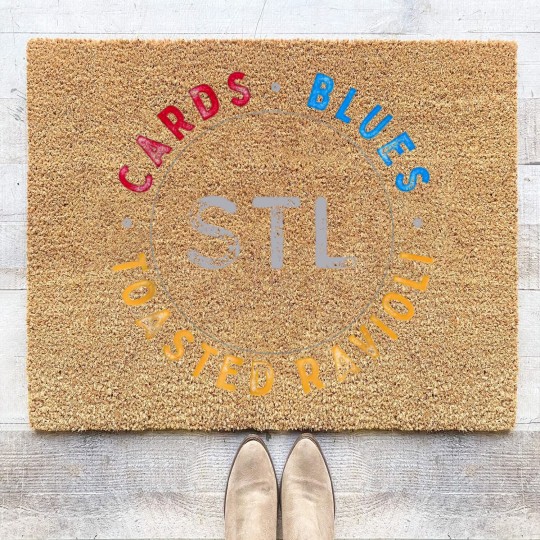 Discover Saint Louis Missouri Favorites Coir Doormats