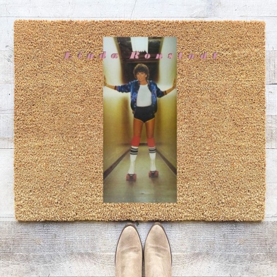 Discover Linda Ronstadt Back in The USA Coir Doormats