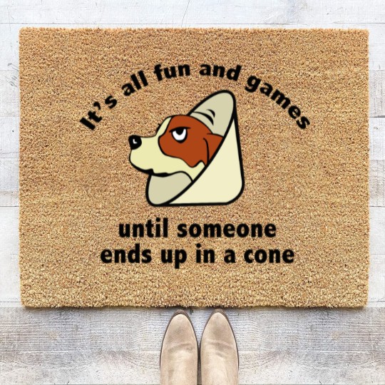 Discover It's All Fun And Games Coir Doormats
