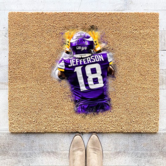 Discover Jefferson - Justin Jefferson - Coir Doormats