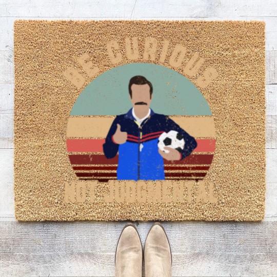Discover Be curious not judgmental Coir Doormats