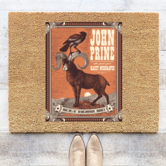 Discover John Prine Coir Doormats