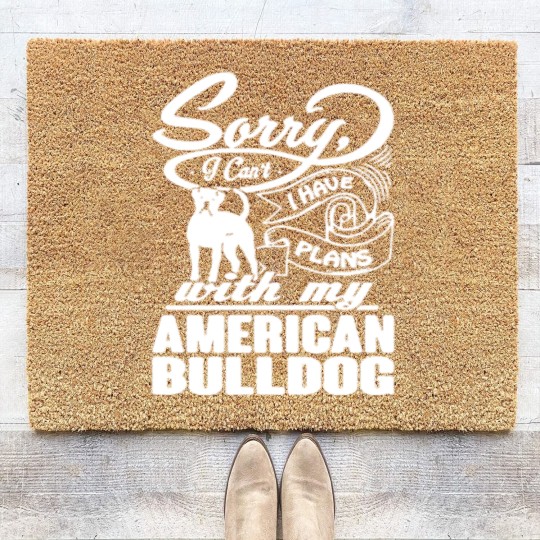 Discover American Bulldog Coir Doormats Coir Doormats