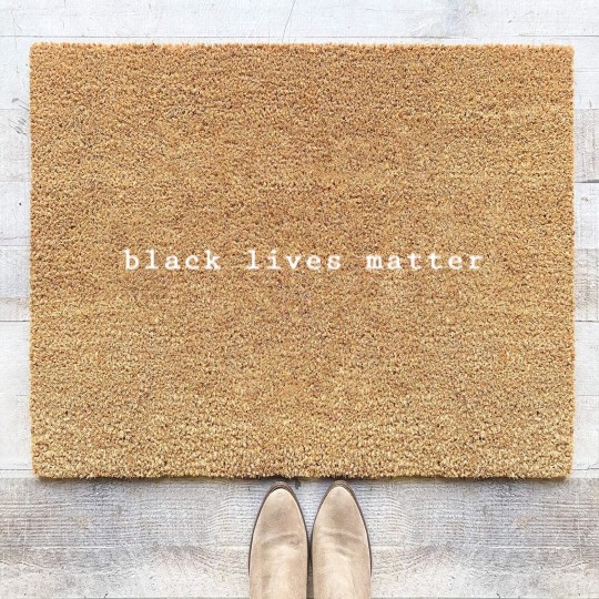 Discover New General Mens BLM Movement Graphic Coir Doormats - Black Lives Matter Coir Doormats