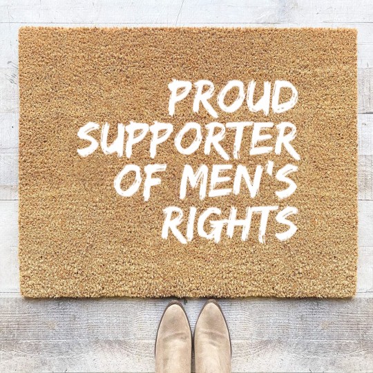 Discover International Men's Day Coir Doormats