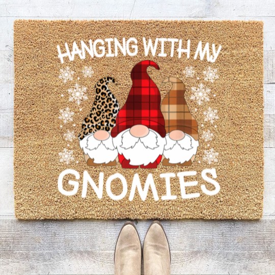 Discover Hanging With My Gnomies  Coir Doormats