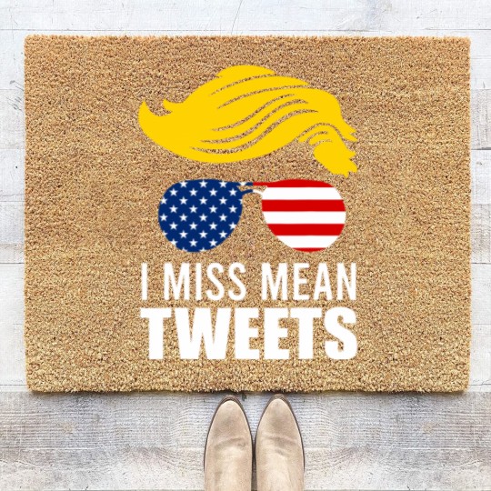 Discover Trump Father's Day Gas Prices I Miss Mean Tweets July 4th Coir Doormats