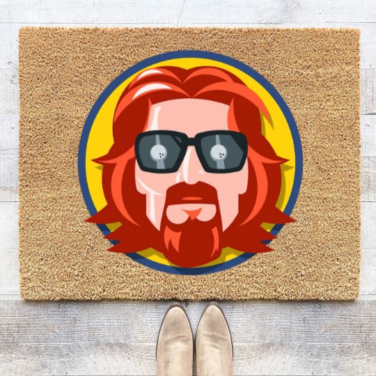 Discover The Big Lebowski The Dude Bowling Abider Unisex Coir Doormats