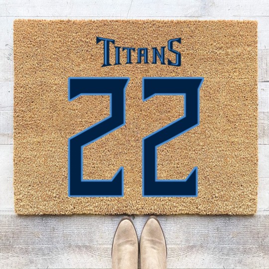 Discover Tennesese Titan Derrick Henry 22 Coir Doormats