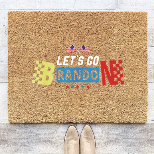Discover Let's Go Brandon Coir Doormats