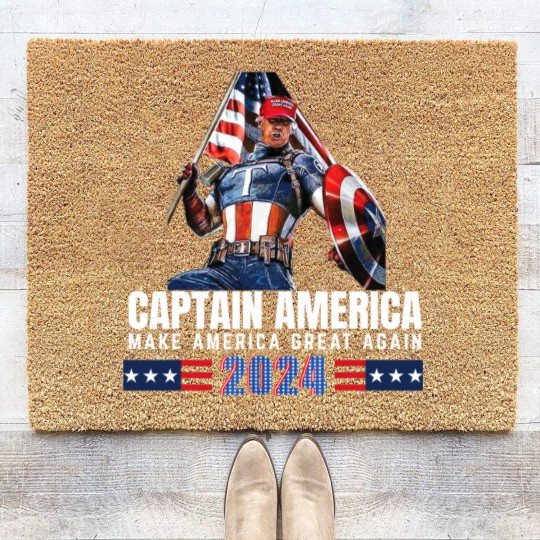 Discover Trump Make American Great Again 2024 Coir Doormats