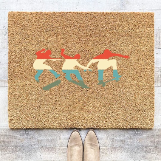 Discover Skateboard Skateboarding Skateboarders Coir Doormats