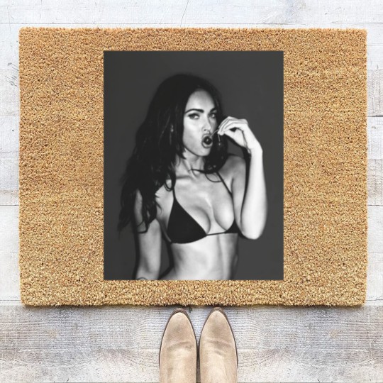 Discover MEGAN FOX SEXY Coir Doormats