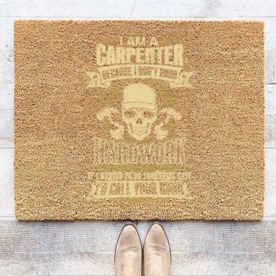 Discover Carpenter union carpenter construction carpenter Coir Doormats