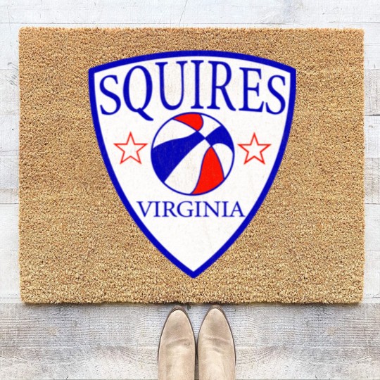 Discover Defunct Virginia Squires ABA Basketball - Virginia - Coir Doormats